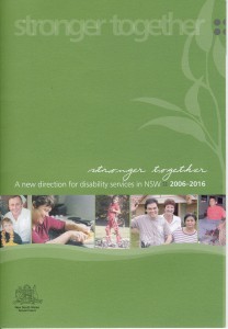 Front Page of the Labour Government's 'Stronger Together' Campaign