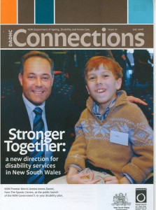 Front Page of the Connections Magazine